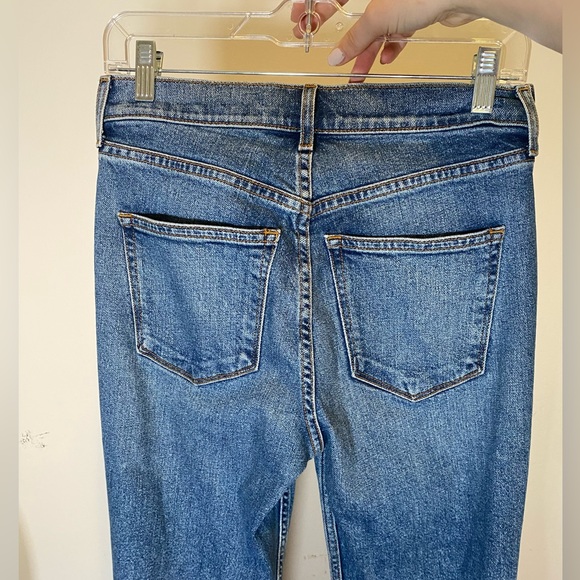 COPY - Ayr High Waisted Straight Leg Jeans - Picture 7 of 8